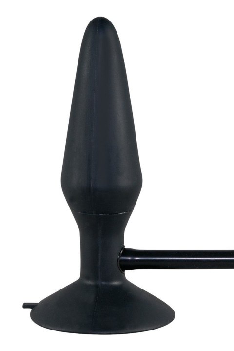 True Black Pompowany korek analny