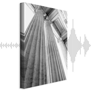 Obraz - Kamienne kolumny (1-częściowy) pionowy