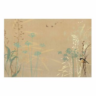 Plakat - Ptaszek na łące