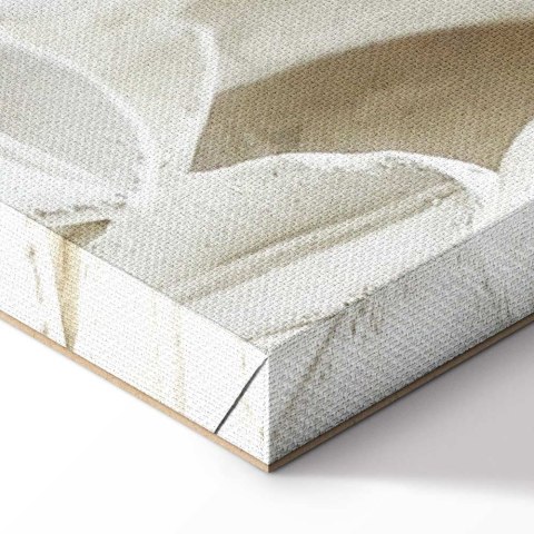 Obraz - Ceramiczne liście (1-częściowy) szeroki