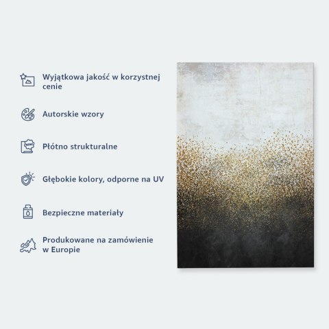 Obraz - Ceramiczne liście (1-częściowy) szeroki