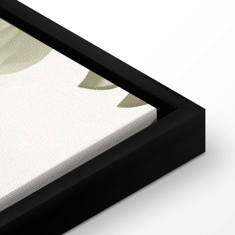 Obraz - Retro vintage kwiaty w delikatnych kolorach kremowych i zielonych