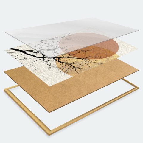 Plakat - Fantazyjne Ryby - artystyczna ilustracja ryb na kolorowym tle