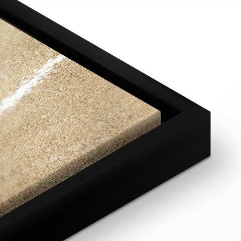 Obraz - Samolot Banksy (1-częściowy) - graffiti czerwone napisy na tle muralu