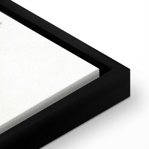 Obraz - Kobieta z psem - ilustracja