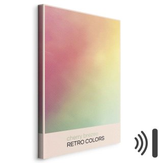 Obraz - Cherry Brezee - Pastelowy gradient w delikatnych retro kolorach