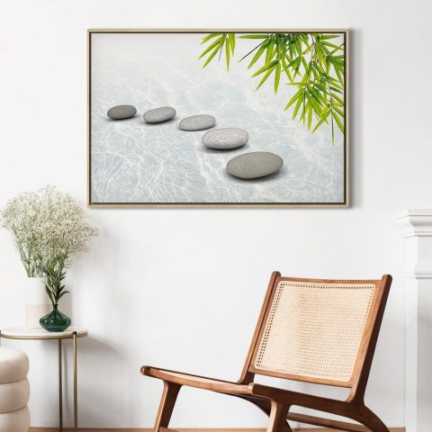Obraz - Kamienny spokój (1-częściowy) szeroki