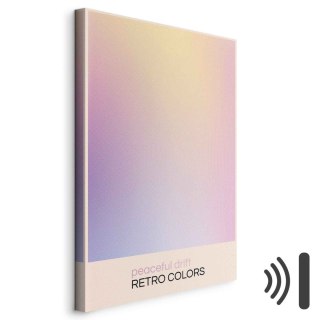 Obraz - Peaceful Drift - Delikatne pastelowe odcienie tworzące harmonijną całość