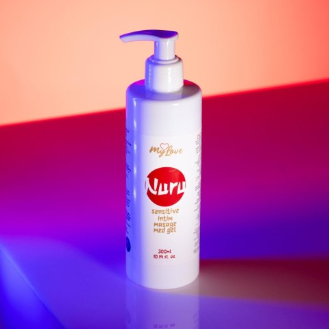 MyLove Nuru-Nuru sensitive intim masage-med gel 300 ml.