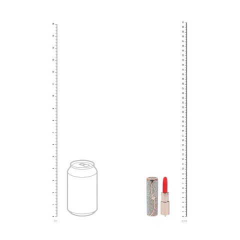 Sparkle - Lipstick Vibrator with 4 Attachments - Iridescent