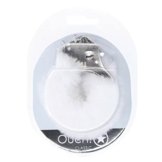 Classic Fluffy Handcuffs - White