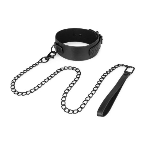 Bedroom Fantasies - Faux Leather
Collar & Chain Black