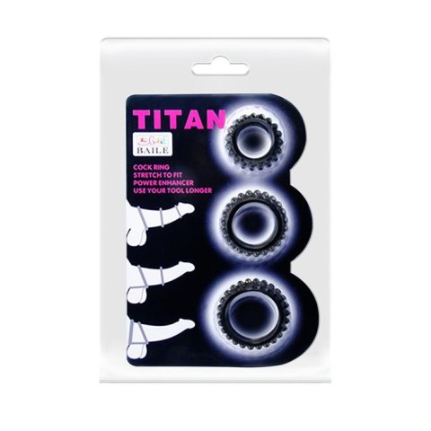 BAILE -TITAN three ring set