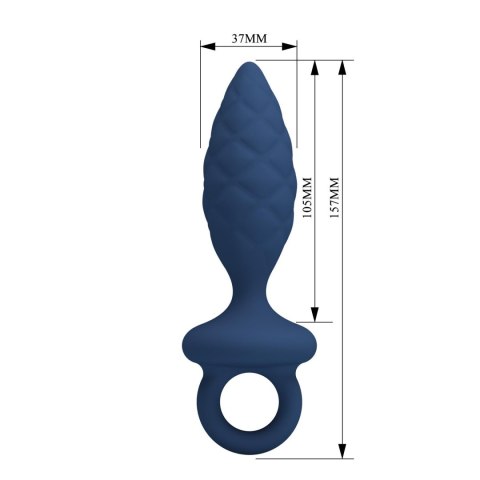 MR. PLAY Butt Plug with Loop - Size L