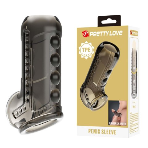 Pretty Love Penis Sleeve - Smoke Long