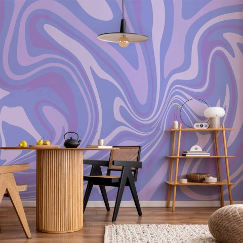 Fototapeta - Fioletowa kompozycja - Abstrakcyjne tło w kolorystyce fioletowo-purpurowo-lawendowej