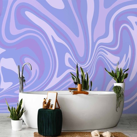 Fototapeta - Fioletowa kompozycja - Abstrakcyjne tło w kolorystyce fioletowo-purpurowo-lawendowej