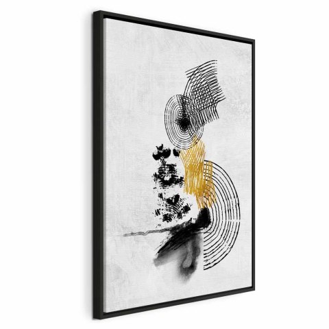 Obraz - Pejzaż ze słońcem (1-częściowy) pionowy