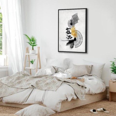 Obraz - Pejzaż ze słońcem (1-częściowy) pionowy