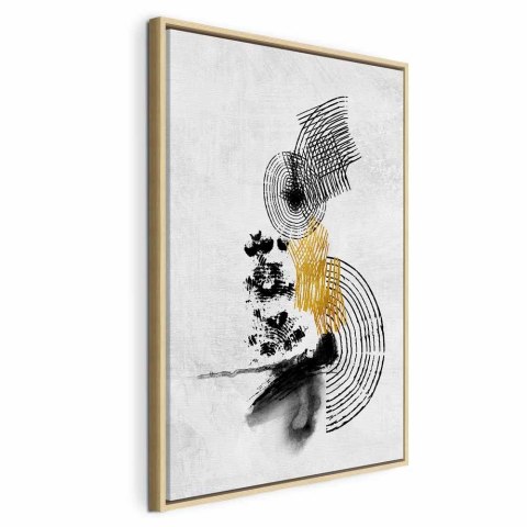 Obraz - Pejzaż ze słońcem (1-częściowy) pionowy