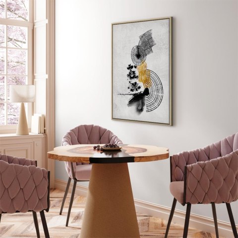 Obraz - Pejzaż ze słońcem (1-częściowy) pionowy