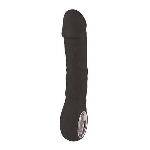Black vibrator - 10 different modes of vibration and heating function