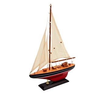 Drewniany Model Jachtu Żaglowego - F1705