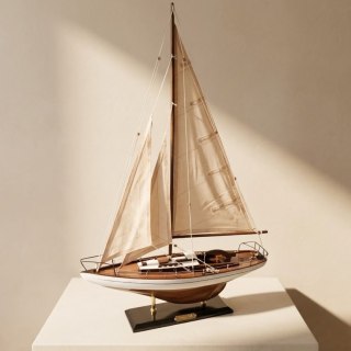 Model Jachtu Żaglowego - dekoracja marynistyczna 45 cm - 50445
