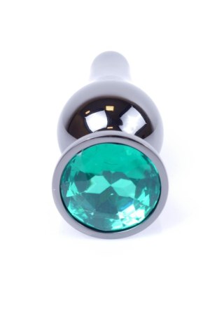 MyLove Toys - Jewellery Dark Silver BUTT PLUG- Green
