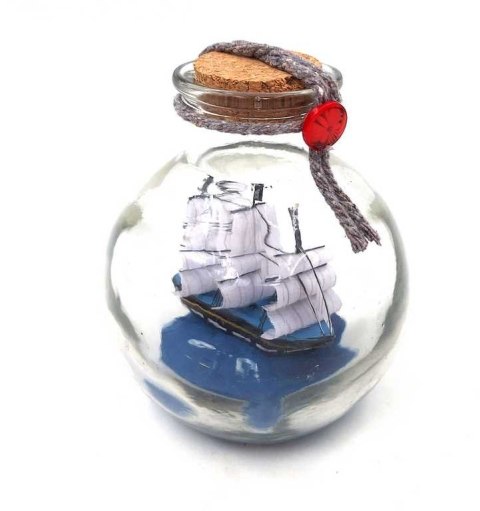 Rafandynka Żaglowiec - Statek w butelce - MA2004