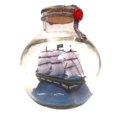 Rafandynka Żaglowiec - Statek w butelce - MA2004