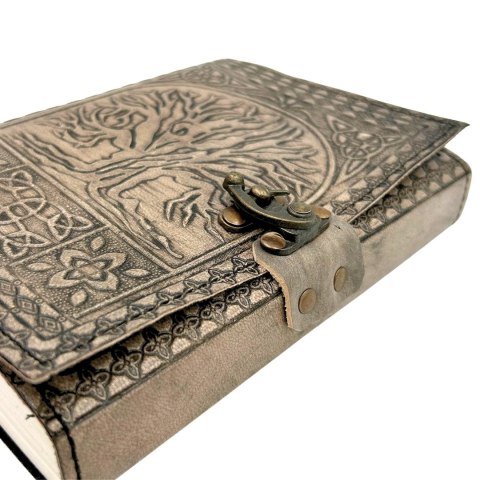 Skórzany Notatnik Retro Drzewo Życia - 200 stron 125 GSM - H019