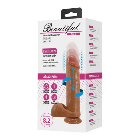 BAILE - Realistic Dildo Abel 8,2" Multi-Function