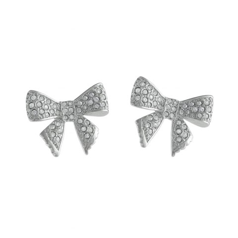 Kolczyki kokardki z kryształkami Aria Princess Collection (P25/NUT/09AG)