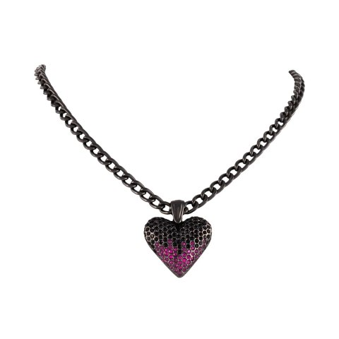 Naszyjnik serce z kryształami Aria Princess Collection (C25/NUT/01CZ)
