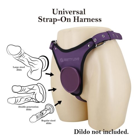 Pretty Love Caldric III Purple Universal Harness Briefs