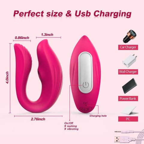 Vibrator - pink - app control