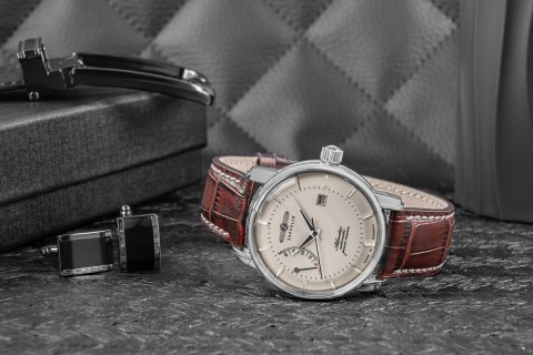 Zegarek Męski ZEPPELIN Atlantic Automatic Power Reserve 8462-5 + BOX