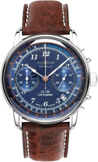 Zegarek Męski ZEPPELIN Los Angeles LZ 126 7614-3 + BOX