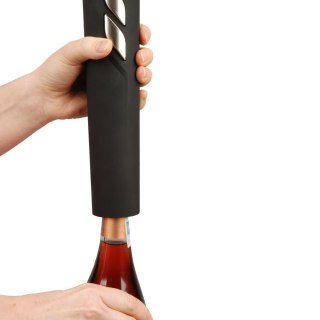 Elektryczny korkociąg Black Twister - elektroniczny otwieracz do wina