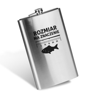 Gigantyczna Piersiówka dla Wędkarza - Rozmiar ma znaczenie