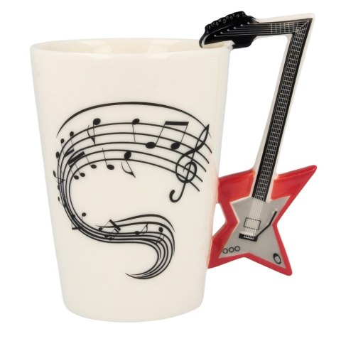 Kubek Muzyka - Gitara Elektryczna - prezent dla muzyka, dla gitarzysty