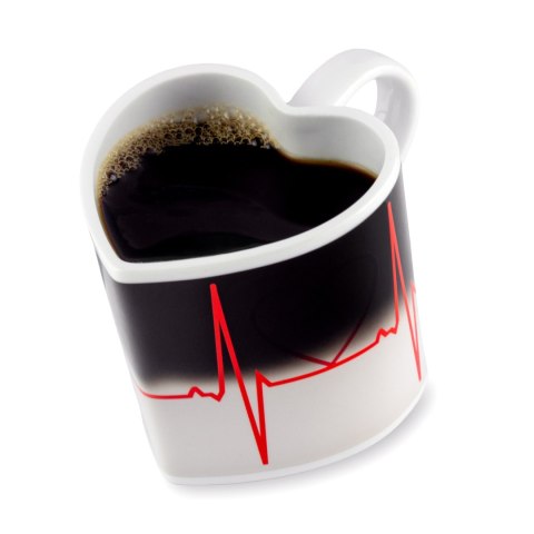 Zaskakujący Kubek Deluxe - Moje serce - prezent dla niej - dla niego - EKG