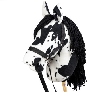 Zestaw Skippi - Hobby Horse Karo - srokaty - Derka wrzos - Kantar błękitny