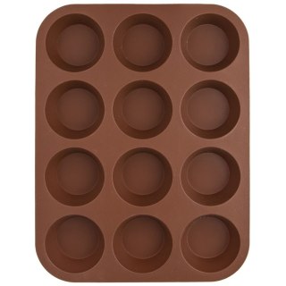 FORMA SILIKONOWA DO PIECZENIA MUFFINEK NA MUFFINKI BABECZKI 12 SZTUK 32,5X25 CM