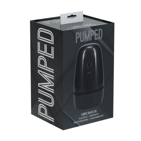 Pulsar - Negative Pressure Suction and Vibration Masturbator Pump - Gun Metal
