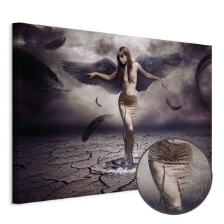 Obraz - Czarny anioł 30x20 Premium Print