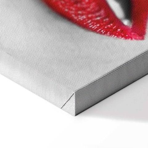 Obraz - Hot lips 60x40 Na płótnie włoskim