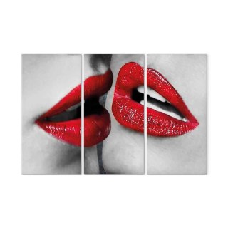 Obraz - Hot lips 90x60 Na płótnie włoskim