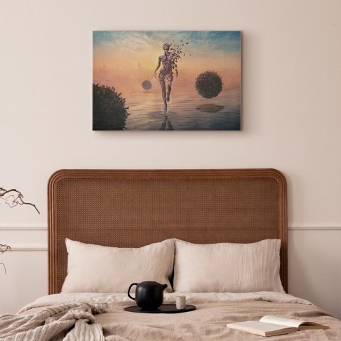 Obraz - Lightness of heaviness 90x60 Standard